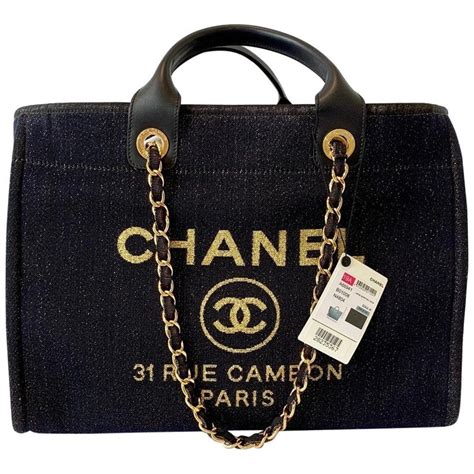 chanel deauville bag 2019 price|Chanel deauville large canvas bags.